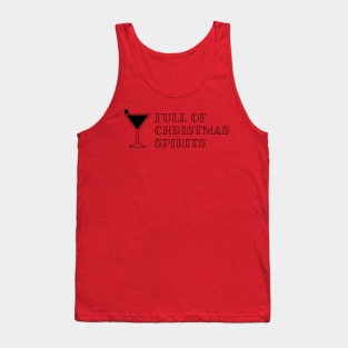 Full of Christmas Spirits Tank Top